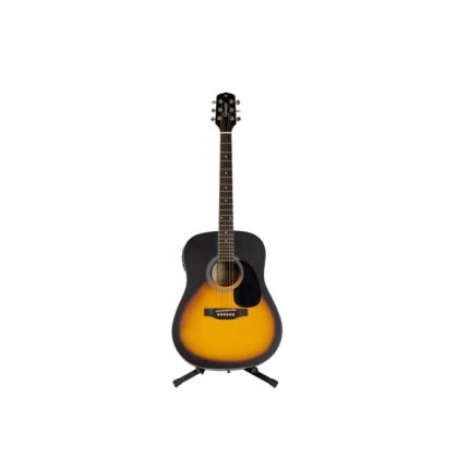 Violão Giannini GD1 CEQ VSB S Eletroacústico Folk Vintage Sunburst
