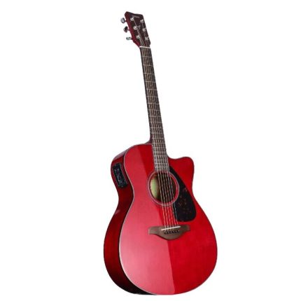 Violão Yamaha FSX800C Ruby Red Eletro Acústico com Cordas de Aço