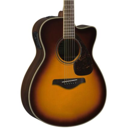 Violão Yamaha FSX830C BS Eletro Acústico Cordas Aço - Brown Sunburst